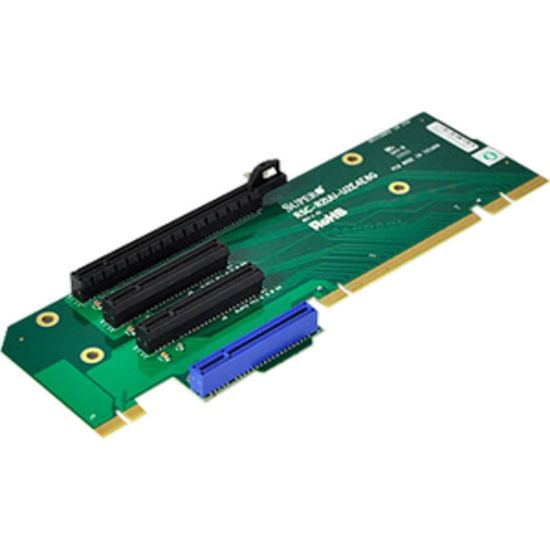 Picture of Supermicro Riser Card - 4 x Universal I/O, PCI Express x4, PCI Express x8 - Universal I/O - 2U Chasis