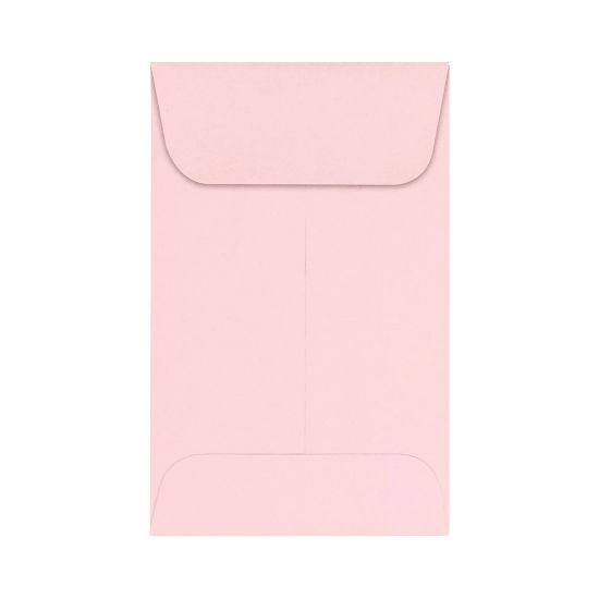 Picture of LUX Coin Envelopes, #1, Gummed Seal, Candy Pink, Pack Of 250