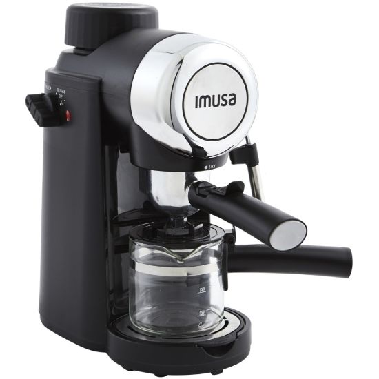 Picture of IMUSA 4-Cup Espresso/Cappuccino Maker, Black