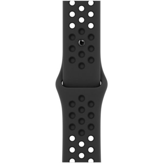 Picture of Apple 41mm Anthracite/Black Nike Sport Band - Pin-and-tuck Attachment - Anthracite/Black - Fluoroelastomer