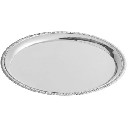 Picture of American Metalcraft Stainless-Steel Trays, Serving, Silver, Pack Of 24 Trays