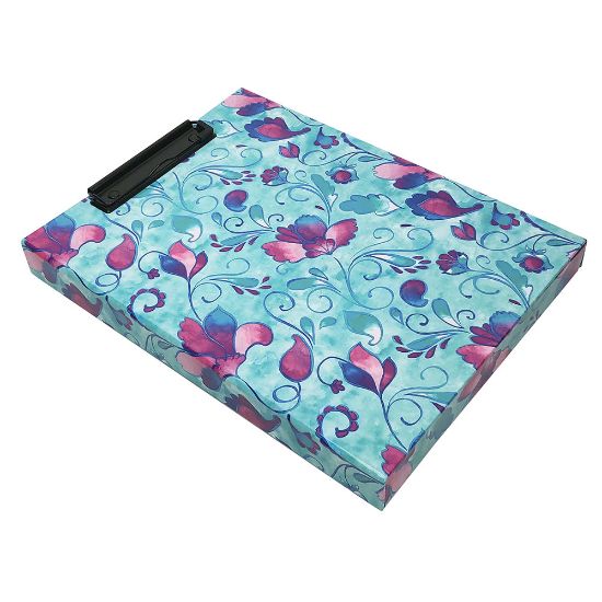 Picture of Snap-N-Store Storage Clipboard, 1-3/4in x 12-5/8in, Boho Flowers