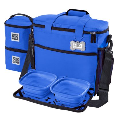 Picture of Mobile Dog Gear Week Away Bag For Medium/Large Dogs, 14inH x 7inW x 15inD, Royal Blue