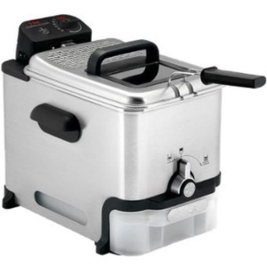 Picture of T-Fal EZ Clean Fryer - 3.70 quart Oil - 2.65 lb Food - Silver