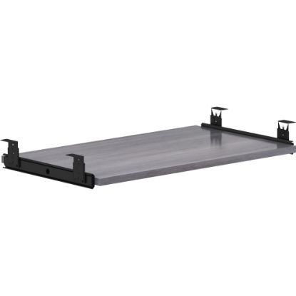 Picture of Lorell Essential Keyboard Tray, 13/16inH x 26inW x 15-7/16inD, Weathered Charcoal