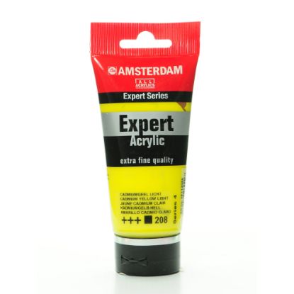 Picture of Amsterdam Expert Acrylic Paint Tubes, 75 mL, Cadmium Yellow Light, Pack Of 2