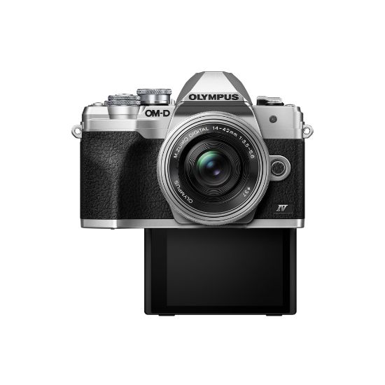 Picture of Olympus OM-D E-M10 Mark IV 20.3 Megapixel Mirrorless Camera with Lens - 14 mm - 42 mm - Silver