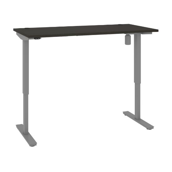 Picture of Bestar Upstand Electric 60inW Standing Desk, Deep Gray