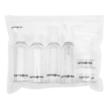 Picture of Samsonite 6-Piece Travel Bottle Set, Clear