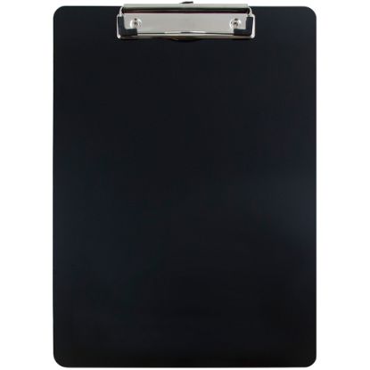 Picture of JAM Paper Aluminum Clipboard, 9in x 12-1/2in, Black