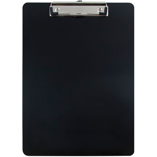 Picture of JAM Paper Aluminum Clipboard, 9in x 12-1/2in, Black