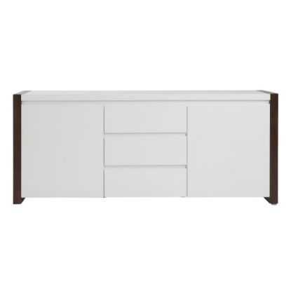 Picture of Eurostyle Manon 67inW Sideboard, Dark Walnut/Matte White