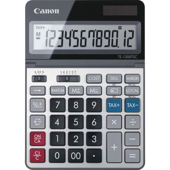 Picture of Canon TS1200TSC 12-digit Desktop Calculator