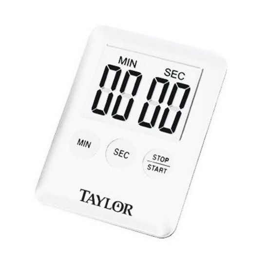 Picture of Taylor Precision 99-Minute Mini Digital Timer, 2-3/4inH x 2inW x 1/3inD, White