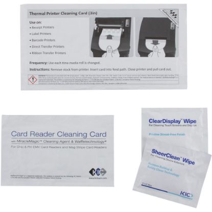 Picture of Read Right Point of Sale Cleaning Kit - For POS Equipment, Display Screen, Smartphone, Tablet, Printer, Monitor, Barcode Scanner - 1 Each