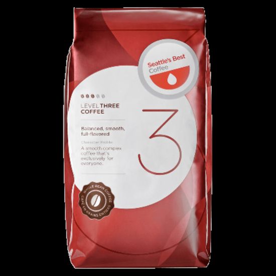 Picture of Seattles Best Coffee Whole Bean Coffee, Level 3, Light Roast, 12 Oz Per Bag