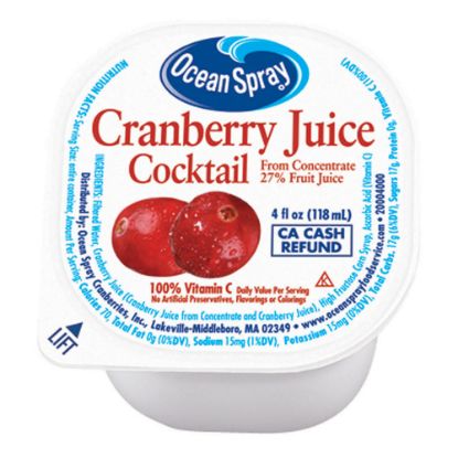 Picture of Ocean Spray Cranberry Juice, 4 Oz, Pack Of 48 Cups