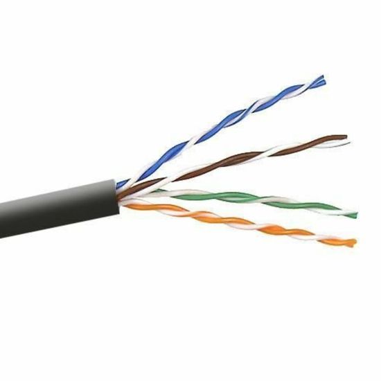 Picture of Belkin Cat.5e Horizontal UTP Bulk Cable (Bare wire) - 1000ft - Black