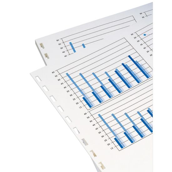 Picture of GBC Prepunched Paper, For Comb Binding, 19-Hole Left Punch, 20 Lb, Ream Of 500 Sheets