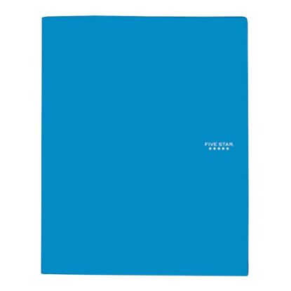 Picture of Five Star Stay-Put Pocket & Prong Folder, 3 Fasteners, Letter Size, Assorted Colors (No Color Choice)