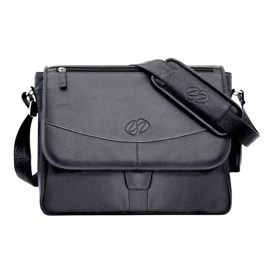 Picture of MacCase Premium - Notebook carrying messenger bag - 17in - black