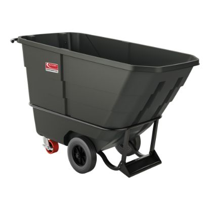 Picture of Suncast Commercial Tilt Truck, Standard Duty, 0.5 Cu Yd., 34-7/8inH x 27-3/4inW x 59-1/8inD, Black