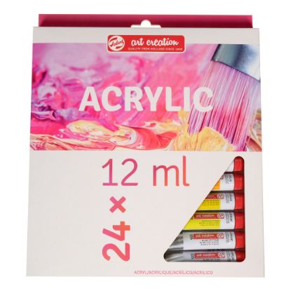 Picture of Talens Art Creation Acrylic Paint, 12 mL, Assorted Colors, Set Of 24 Tubes