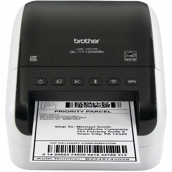 Picture of Brother QL-1110NWBC Direct Thermal Printer