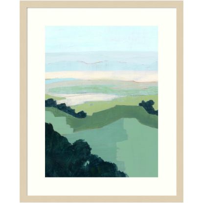 Picture of Amanti Art Halcyon Overlook I by Grace Popp Wood Framed Wall Art Print, 26inH x 21inW, Natural