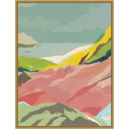 Picture of Amanti Art Candy Coast II Mountains by Jacob Green Framed Canvas Wall Art Print, 24inH x 18inW, Gold