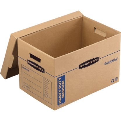 Picture of Bankers Box SmoothMove Moving & Boxes, 12in x 12 1/4in x 18 1/2in, 8 Pack