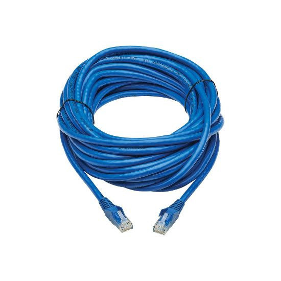 Picture of Tripp Lite Cat6 Snagless UTP Network Patch Cable (RJ45 M/M), Blue, 30 ft.