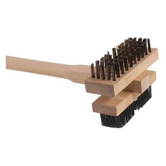 Picture of Carlisle Sparta Dual Broiler Brush, 48in x 7-3/4in, Black