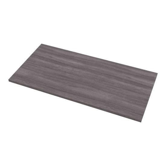 Picture of Fellowes High Pressure Laminate Desktop Gray Ash - 48inx24in - For - Table TopGray Ash Rectangle, High Pressure Laminate (HPL) Top - 220 lb Capacity - 48in Table Top Length x 24in Table Top Width x 24in Table Top Depth x 1.13in Table Top Thickness