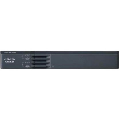 Picture of Cisco 867VAE Wi-Fi 4 IEEE 802.11n ADSL2+ Modem/Wireless Router - 2.40 GHz ISM Band - 6.75 MB/s Wireless Speed - 5 x Network Port - 1 x Broadband Port - USB - Gigabit Ethernet - VPN Supported - Desktop, Rack-mountable