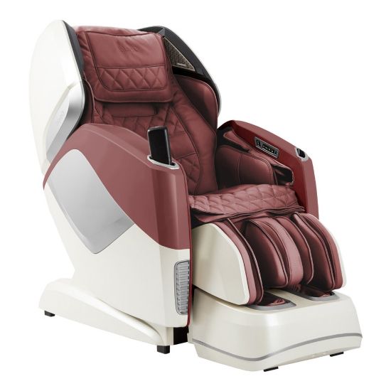 Picture of Osaki Pro Maestro 4-D Full-Body Massage Chair, Burgundy/Beige