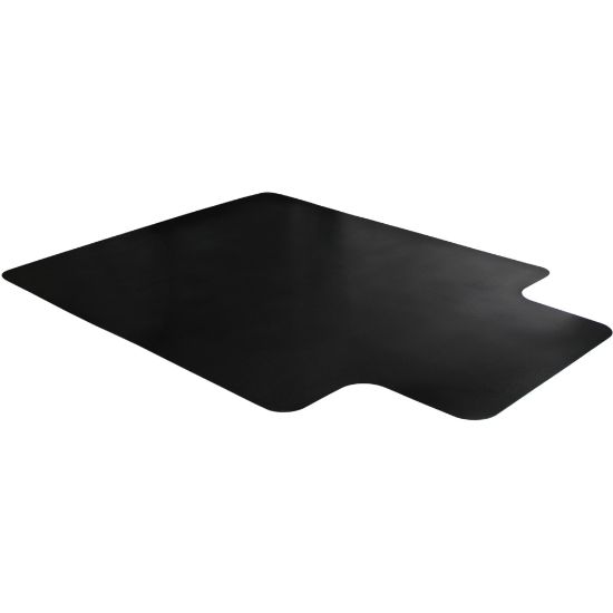 Picture of Floortex Cleartex Advantagemat Chair Mat For Hard Surfaces, 48in x 36in, Black