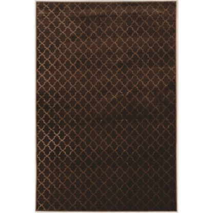 Picture of Linon Banyon Area Rug, 5ft x 7-1/2ft, Wonsky Brown