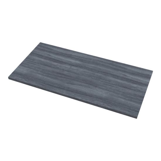 Picture of Fellowes High Pressure Laminate Desktop Gray Ash - 60inx30in - For - Table TopGray Ash Rectangle, High Pressure Laminate (HPL) Top - 220 lb Capacity - 60in Table Top Length x 30in Table Top Width x 24in Table Top Depth x 1.13in Table Top Thickness