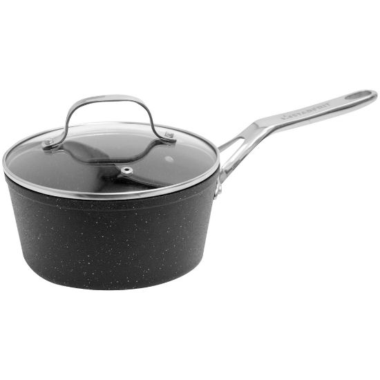 Picture of Starfrit The Rock Saucepan, 2 Qt, Black