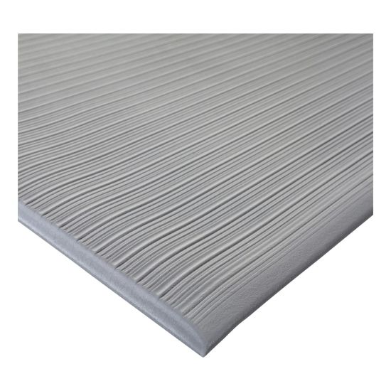 Picture of Genuine Joe Air Step Anti-Fatigue Mat, 3ft x 5ft, Gray