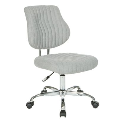 Picture of Office Star Sunnydale Fabric Mid-Back Office Chair, Fog