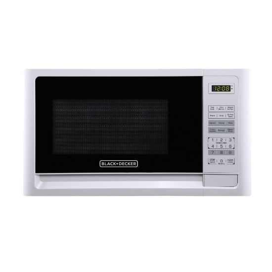 Picture of Black+Decker EM031MFO-X1 1.1 Cu Ft Microwave, White