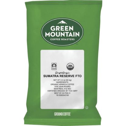 Picture of Green Mountain Coffee Ground Coffee, Spiced Blend, 2 Oz Per Bag, Case Of 50 Bags