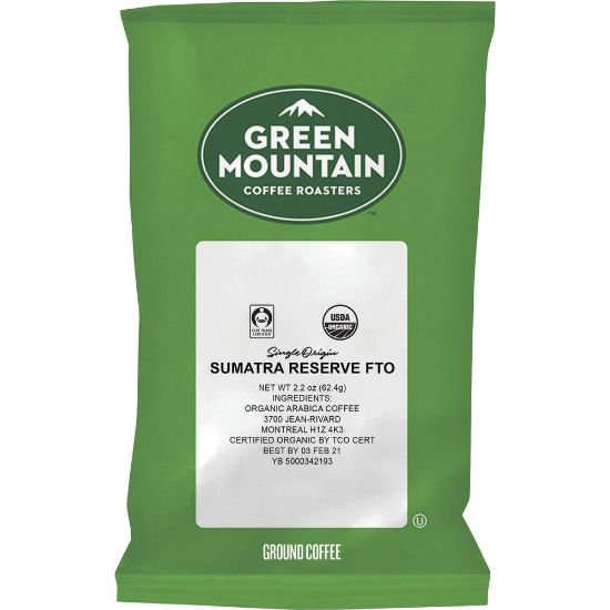 Picture of Green Mountain Coffee Ground Coffee, Spiced Blend, 2 Oz Per Bag, Case Of 50 Bags