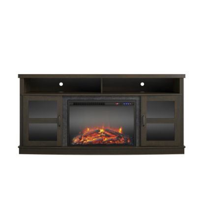 Picture of Ameriwood Home Ayden Park Fireplace TV Stand For 65in TVs, Espresso