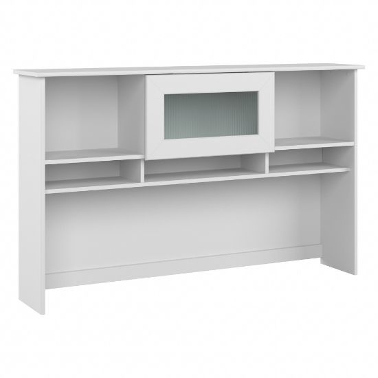 Picture of Bush Furniture Cabot 60in Hutch, White, Standard Delivery