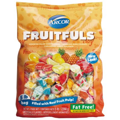 Picture of Arcor Assorted Candies, Fruit Filled, 5-Lb Bag