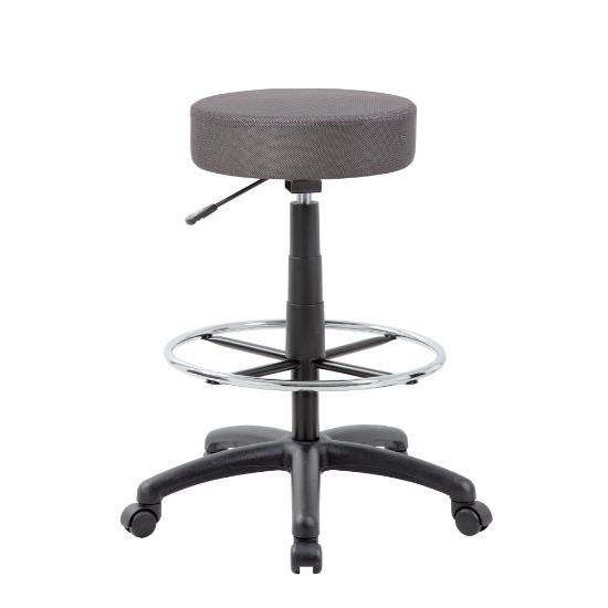 Picture of Boss Office Products DOT Mesh Stool, Gray/Black