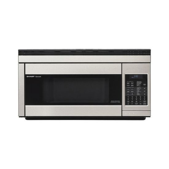 Picture of Sharp R1874T 1.1 Cu Ft Over-The-Range Microwave, Stainless Steel